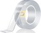 CZoffpro Double Sided Tape Heavy Duty - Clear Mounting Adhesive Two Tape, Transparent Strong Removable Stick Wall Strips Picture Carpet - Arts & Crafts Tape